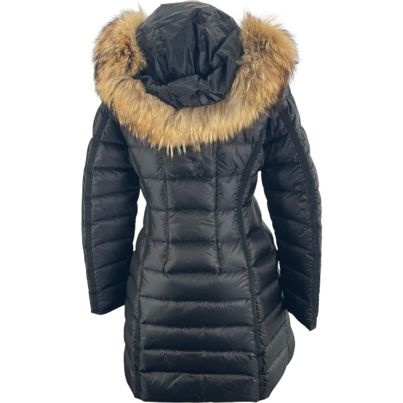 モンクレール MONCLER HERMIFUR ダウンコート ブラック ナイロン レディース その他アウター