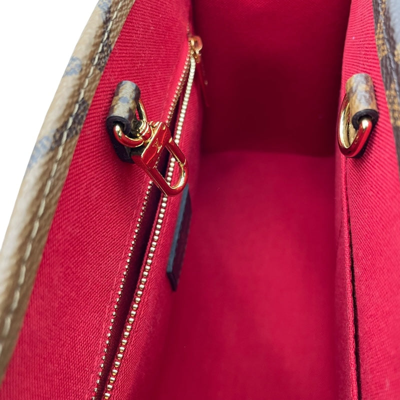 ルイ・ヴィトン LOUIS VUITTON オンザゴーPM オンザゴーPM ブラウン モノグラム・ジャイアント・リバース レディース ショルダーバッグ