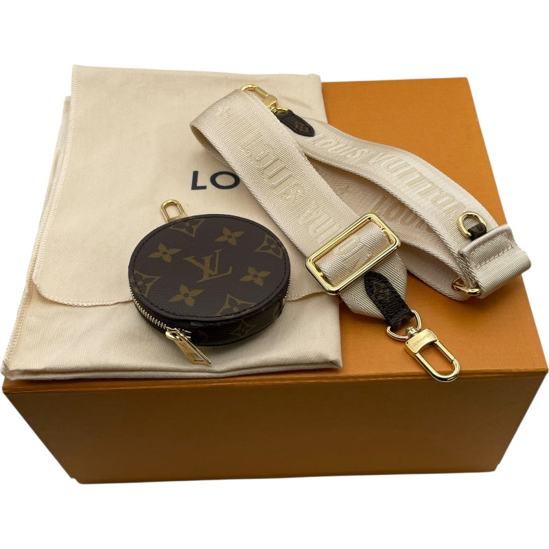 ルイ・ヴィトン LOUIS VUITTON オンザゴーPM オンザゴーPM ブラウン モノグラム・ジャイアント・リバース レディース ショルダーバッグ