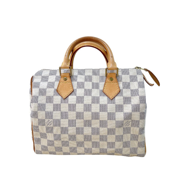 ルイ・ヴィトン LOUIS VUITTON スピーディ25 N41371 ダミエ・アズール 塩化ビニール レディース ボストンバッグ