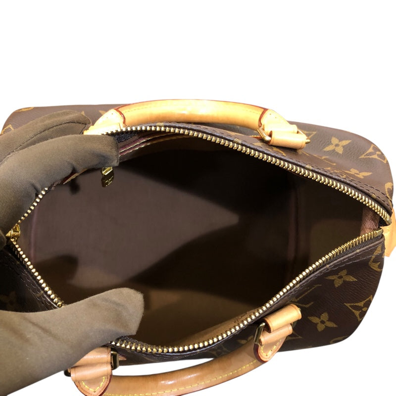 ルイ・ヴィトン LOUIS VUITTON スピーディ25 M41109 ブラウン　GD金具 モノグラム・キャンバス レディース ハンドバッグ