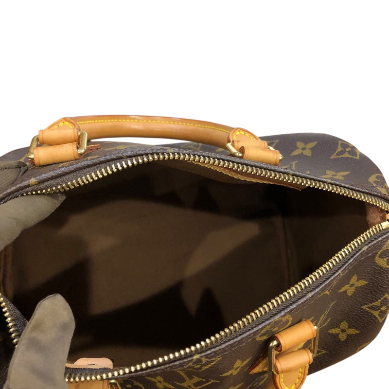 ルイ・ヴィトン LOUIS VUITTON スピーディ25 M41528 ブラウン モノグラム・キャンバス レディース ハンドバッグ