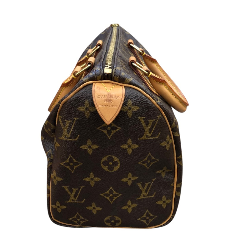 ルイ・ヴィトン LOUIS VUITTON スピーディ25 M41528 ブラウン モノグラム・キャンバス レディース ハンドバッグ