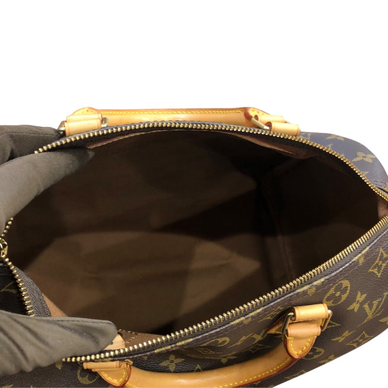 ルイ・ヴィトン LOUIS VUITTON スピーディー30 M41526 ブラウン GD金具 モノグラムキャンバス レディース ハンドバッグ