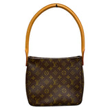 ルイ・ヴィトン LOUIS VUITTON ルーピングMM M51146 ブラウン モノグラム レディース ショルダーバッグ