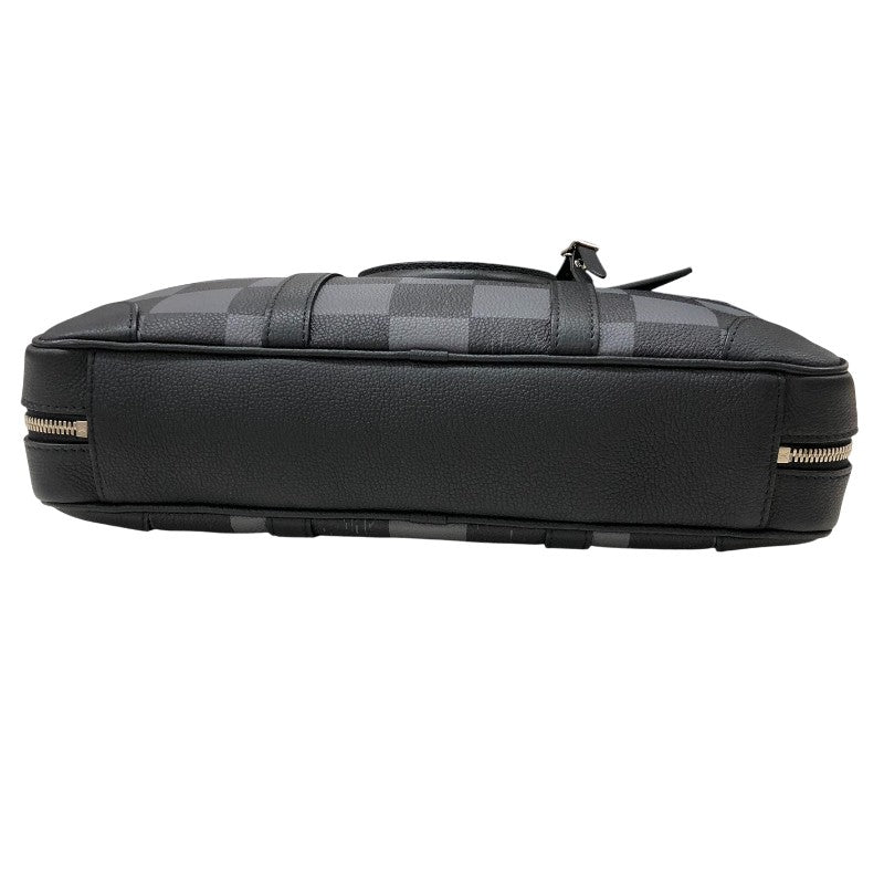 ルイ・ヴィトン LOUIS VUITTON シリウス ブリーフケース N50072 ブラック×グレー ダミエ・チェッカーボード メンズ ブリーフケース