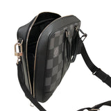 ルイ・ヴィトン LOUIS VUITTON シリウス ブリーフケース N50072 ブラック×グレー ダミエ・チェッカーボード メンズ ブリーフケース