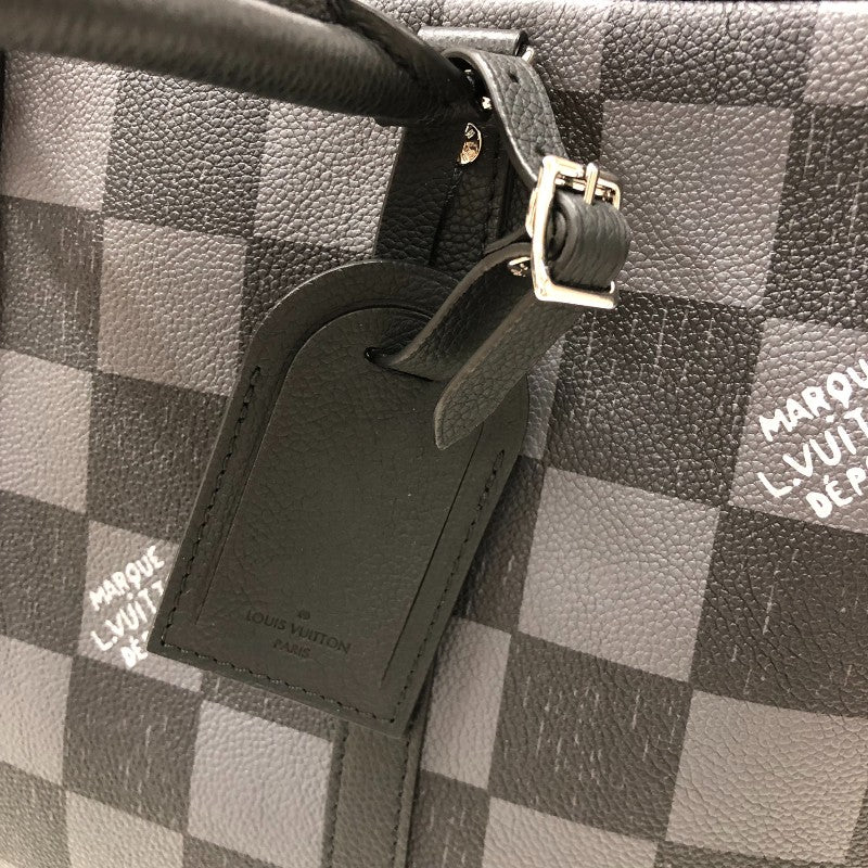 ルイ・ヴィトン LOUIS VUITTON シリウス ブリーフケース N50072 ブラック×グレー ダミエ・チェッカーボード メンズ ブリーフケース