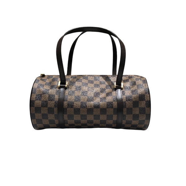 ルイ・ヴィトン LOUIS VUITTON パピヨンGM N51303 ブラウン ダミエ レディース ショルダーバッグ