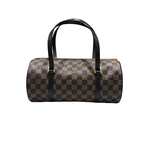 ルイ・ヴィトン LOUIS VUITTON パピヨンGM N51303 ブラウン ダミエ レディース ショルダーバッグ