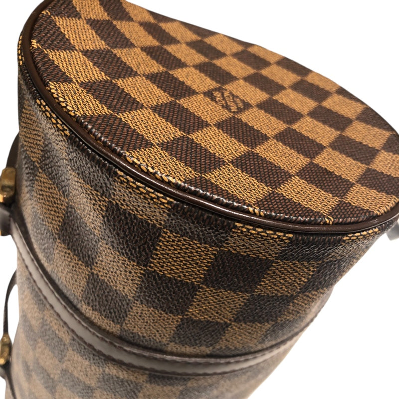 ルイ・ヴィトン LOUIS VUITTON パピヨンGM N51303 ブラウン ダミエ レディース ショルダーバッグ
