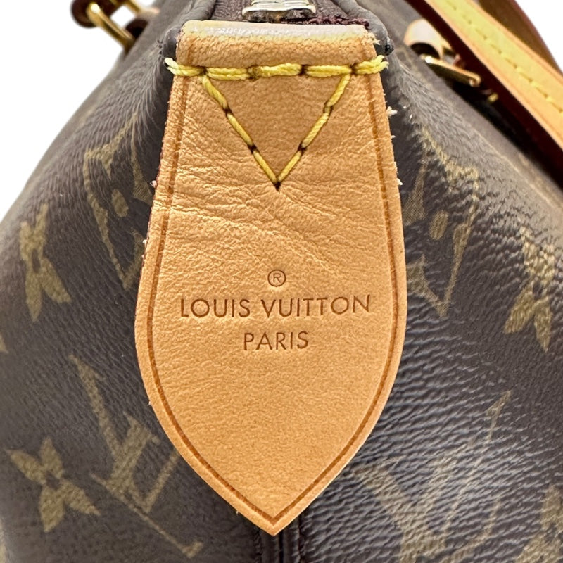 ルイ・ヴィトン LOUIS VUITTON イエナMM M42267 ブラウン PVC　レザー レディース ハンドバッグ