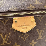 ルイ・ヴィトン LOUIS VUITTON イエナMM M42267 ブラウン PVC　レザー レディース ハンドバッグ