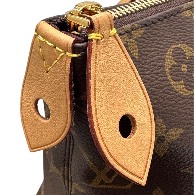 ルイ・ヴィトン LOUIS VUITTON イエナMM M42267 ブラウン PVC　レザー レディース ハンドバッグ