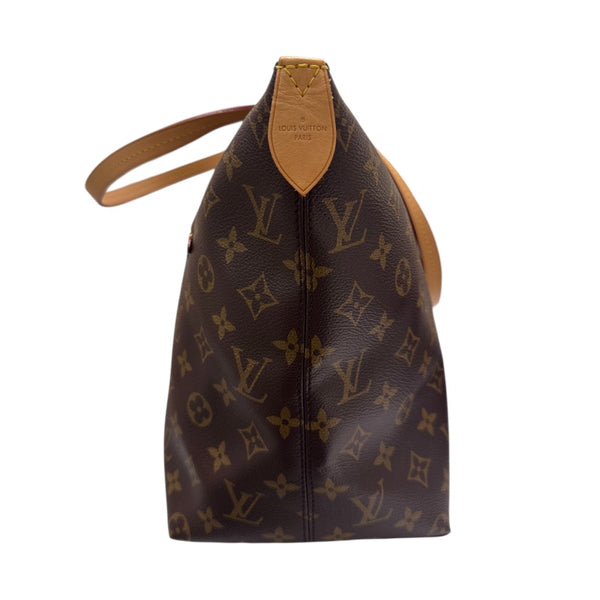ルイ・ヴィトン LOUIS VUITTON イエナMM M42267 ブラウン PVC　レザー レディース ハンドバッグ