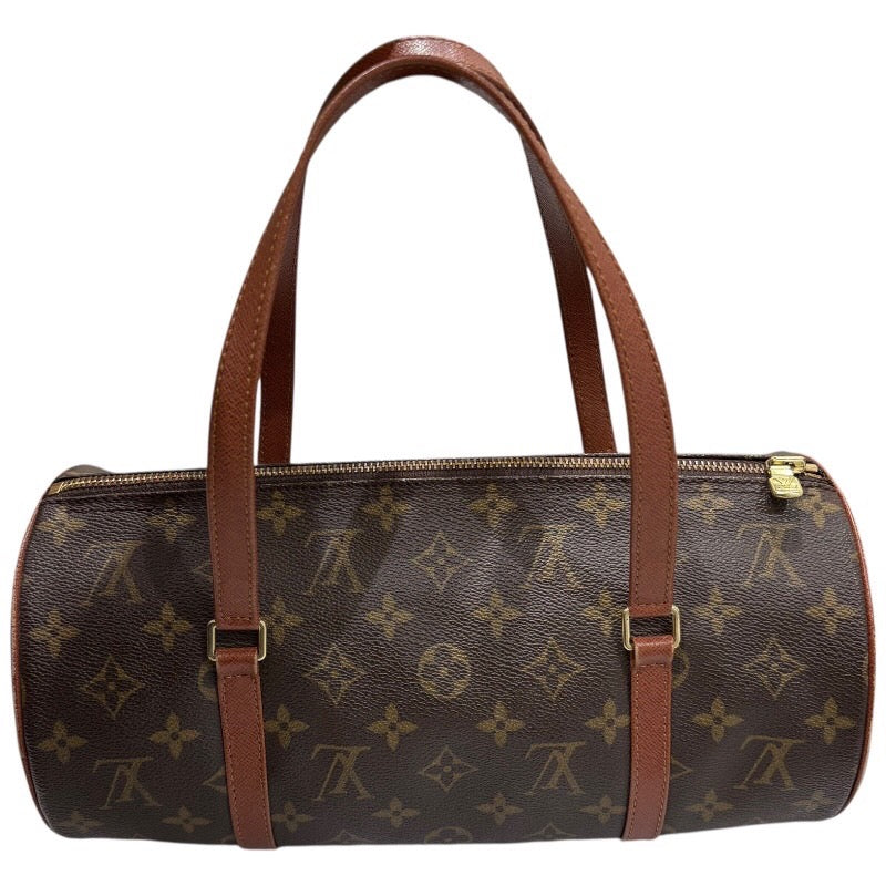 ルイ・ヴィトン LOUIS VUITTON パピヨン30 M51385 ブラウン PVC モノグラムキャンバス レディース ハンドバッグ