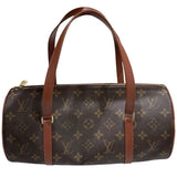 ルイ・ヴィトン LOUIS VUITTON パピヨン30 M51385 ブラウン PVC モノグラムキャンバス レディース ハンドバッグ