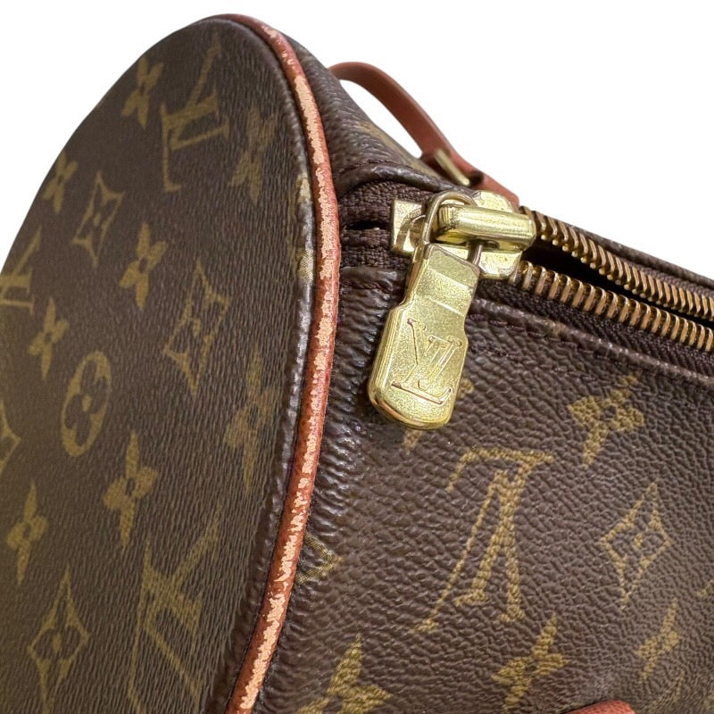 ルイ・ヴィトン LOUIS VUITTON パピヨン30 M51385 ブラウン PVC モノグラムキャンバス レディース ハンドバッグ