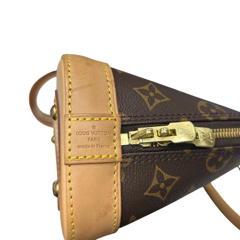 ルイ・ヴィトン LOUIS VUITTON アルマBB M53152 ブラウン　GD金具 モノグラムキャンバス レディース ショルダーバッグ