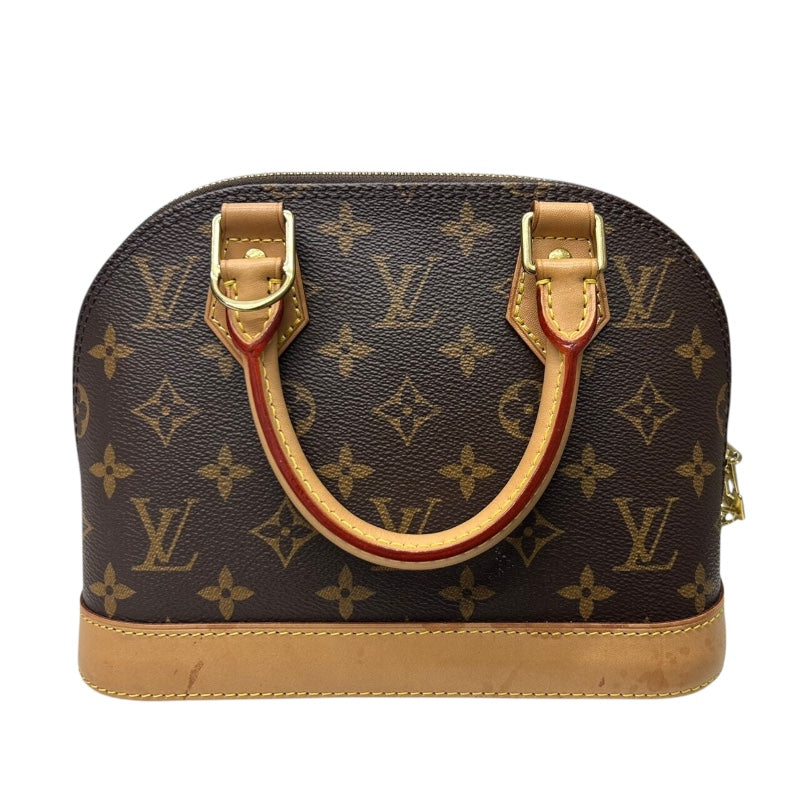 ルイ・ヴィトン LOUIS VUITTON アルマBB M53152 ブラウン　GD金具 モノグラムキャンバス レディース ショルダーバッグ