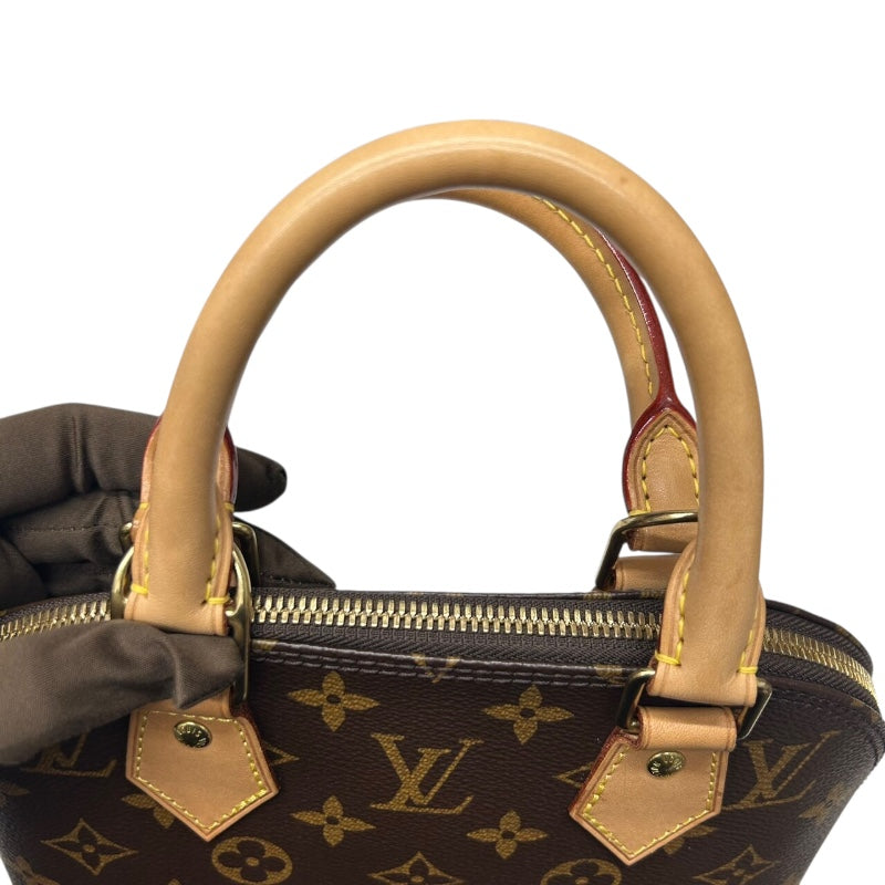 ルイ・ヴィトン LOUIS VUITTON アルマBB M53152 ブラウン　GD金具 モノグラムキャンバス レディース ショルダーバッグ