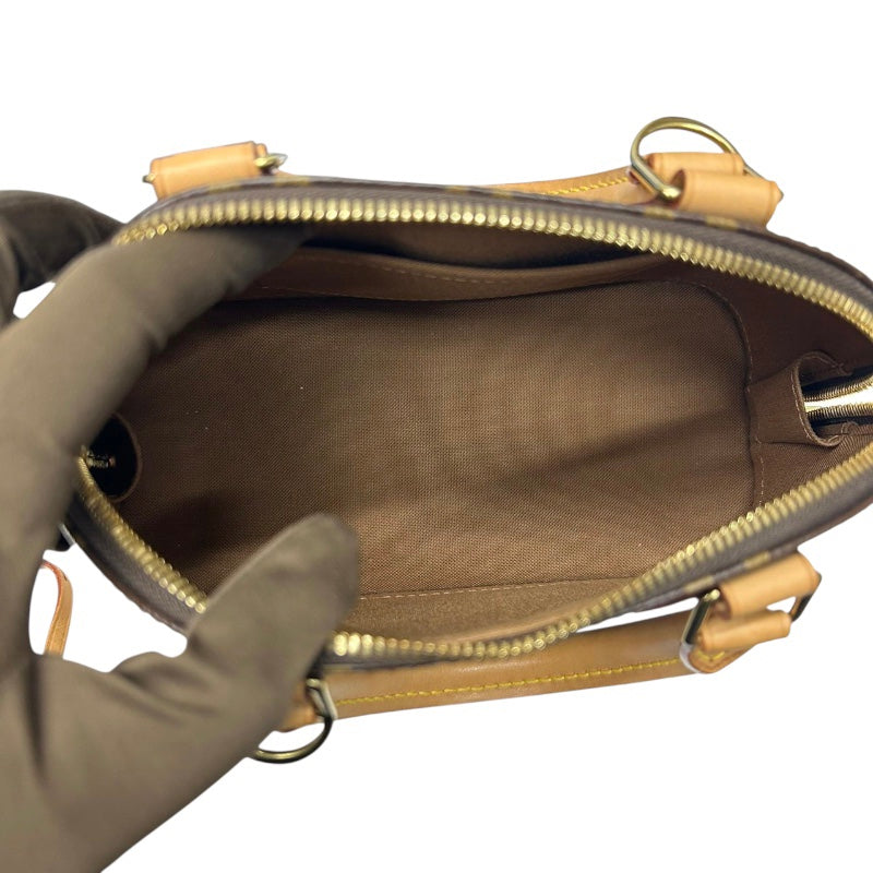 ルイ・ヴィトン LOUIS VUITTON アルマBB M53152 ブラウン　GD金具 モノグラムキャンバス レディース ショルダーバッグ