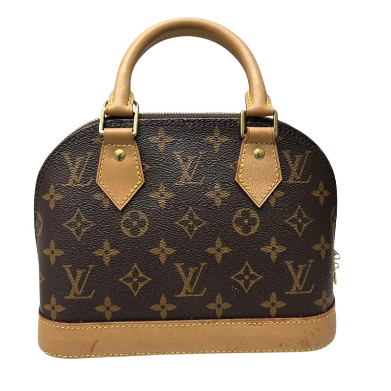 ルイ・ヴィトン LOUIS VUITTON アルマBB M53152 ブラウン　GD金具 モノグラムキャンバス レディース ショルダーバッグ
