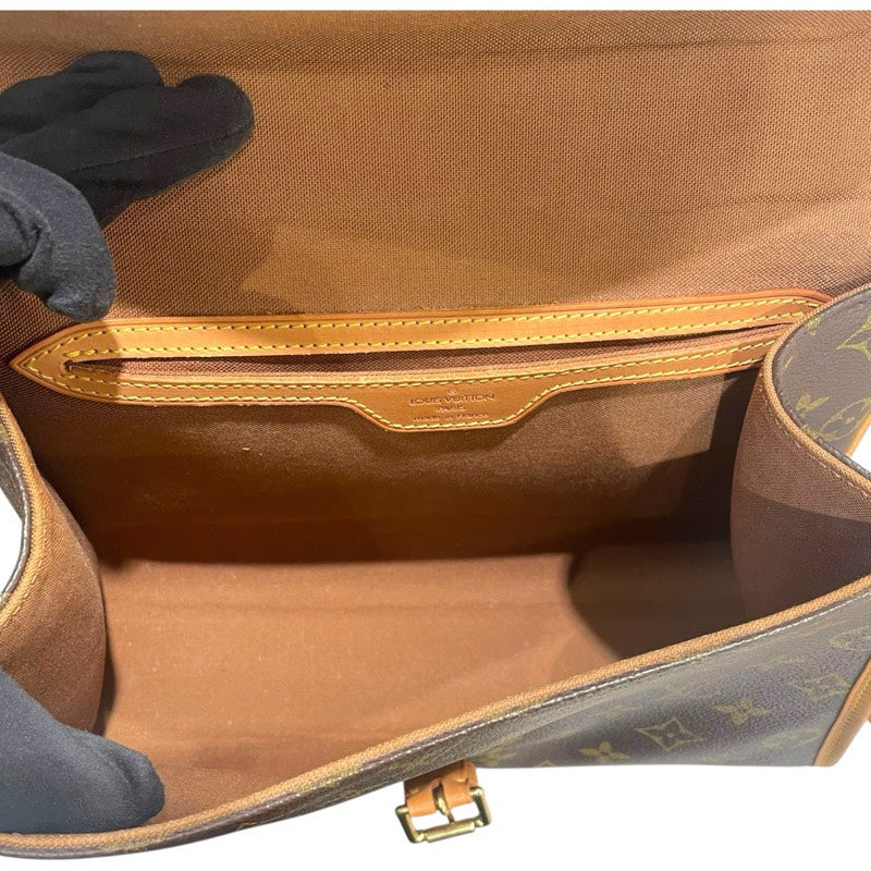 ルイ・ヴィトン LOUIS VUITTON ベルエア M51122 ブラウン ゴールド金具 モノグラム レディース ショルダーバッグ