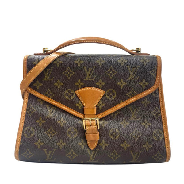 ルイ・ヴィトン LOUIS VUITTON ベルエア M51122 ブラウン ゴールド金具 モノグラム レディース ショルダーバッグ