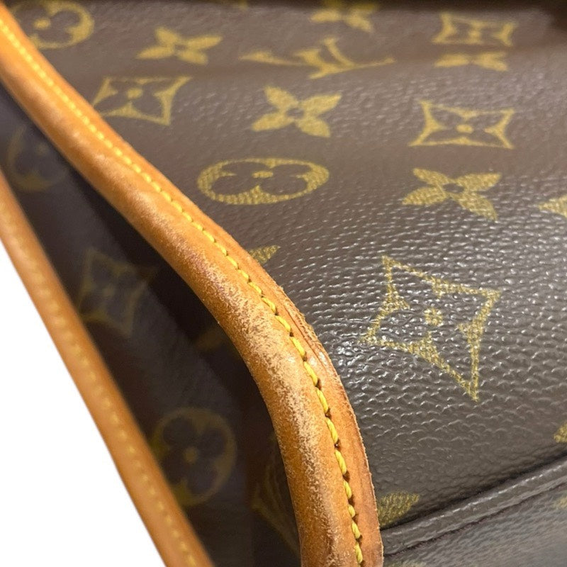ルイ・ヴィトン LOUIS VUITTON ベルエア M51122 ブラウン ゴールド金具 モノグラム レディース ショルダーバッグ