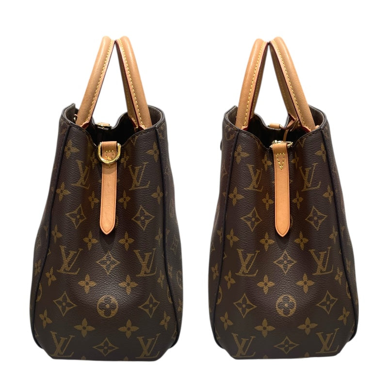 ルイ・ヴィトン LOUIS VUITTON モンテーニュMM M41056 モノグラム PVC レディース ハンドバッグ