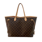 ルイ・ヴィトン LOUIS VUITTON ネヴァーフルGM M41180 ブラウン モノグラム レディース トートバッグ