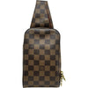 ルイ・ヴィトン LOUIS VUITTON ジェロニモス N51994 ブラウン ダミエ・エベヌ メンズ ウエストバッグ