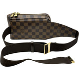 ルイ・ヴィトン LOUIS VUITTON ジェロニモス N51994 ブラウン ダミエ・エベヌ メンズ ウエストバッグ
