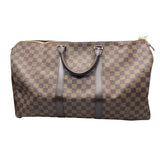 ルイ・ヴィトン LOUIS VUITTON キーポル50 N41427 ブラウン ダミエ ユニセックス ボストンバッグ