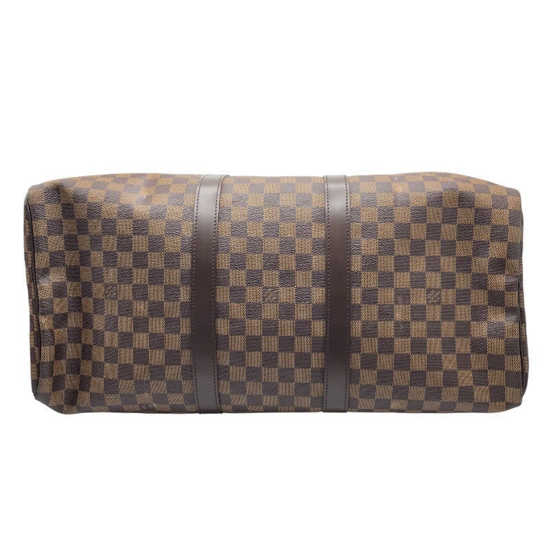 ルイ・ヴィトン LOUIS VUITTON キーポル50 N41427 ブラウン ダミエ ユニセックス ボストンバッグ