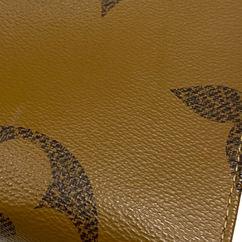 ルイ・ヴィトン LOUIS VUITTON オンザゴーGM M45320 モノグラム ジャイアント・リバース レディース トートバッグ ショルダーバッグ