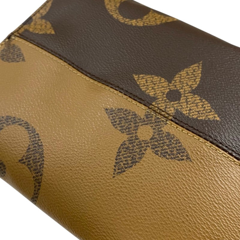 ルイ・ヴィトン LOUIS VUITTON オンザゴーGM M45320 モノグラム ジャイアント・リバース レディース トートバッグ ショルダーバッグ