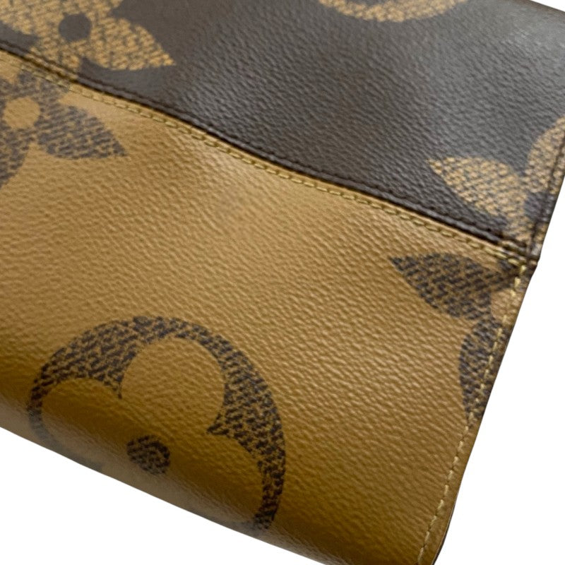 ルイ・ヴィトン LOUIS VUITTON オンザゴーGM M45320 モノグラム ジャイアント・リバース レディース トートバッグ ショルダーバッグ