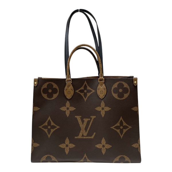 ルイ・ヴィトン LOUIS VUITTON オンザゴーGM M45320 モノグラム ジャイアント・リバース レディース トートバッグ ショルダーバッグ