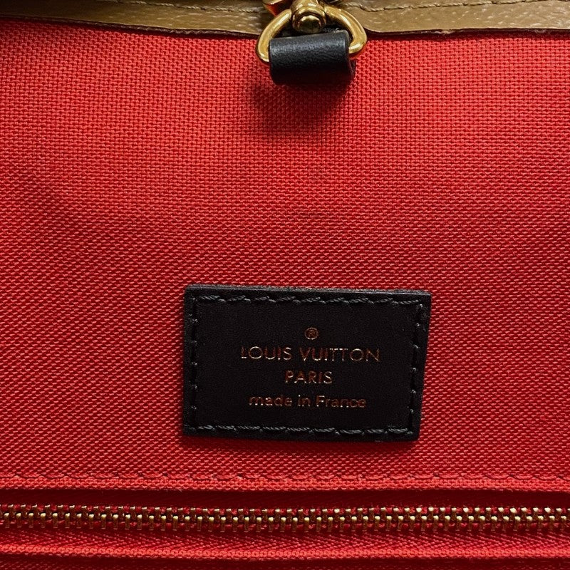 ルイ・ヴィトン LOUIS VUITTON オンザゴーGM M45320 モノグラム ジャイアント・リバース レディース トートバッグ ショルダーバッグ