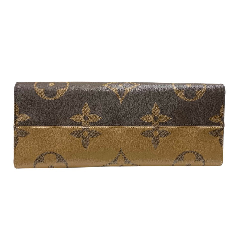 ルイ・ヴィトン LOUIS VUITTON オンザゴーGM M45320 モノグラム ジャイアント・リバース レディース トートバッグ ショルダーバッグ