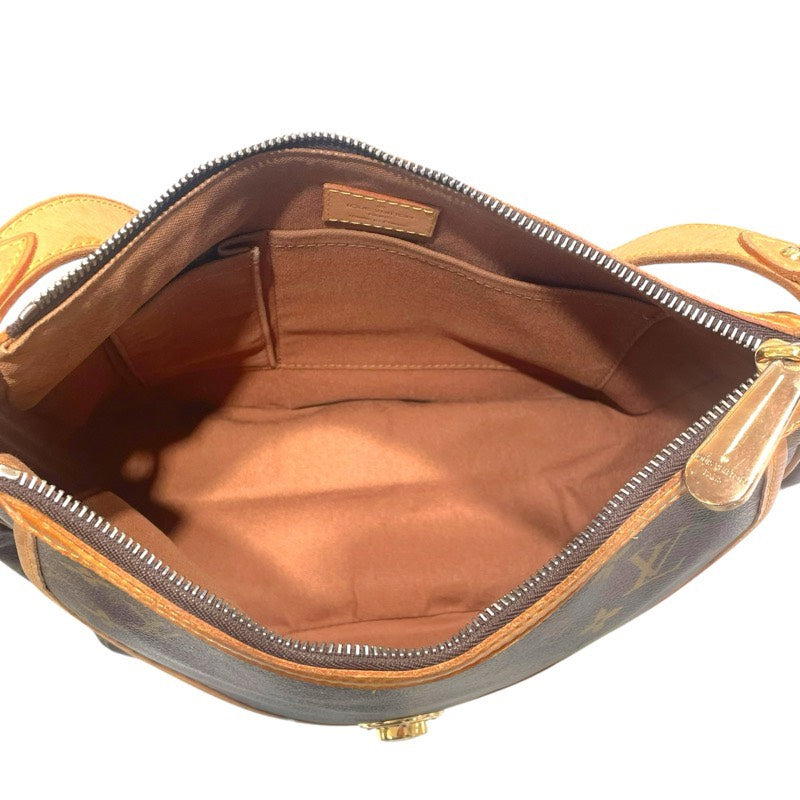 ルイ・ヴィトン LOUIS VUITTON トゥラムPM M40076 ブラウン モノグラム レディース ショルダーバッグ
