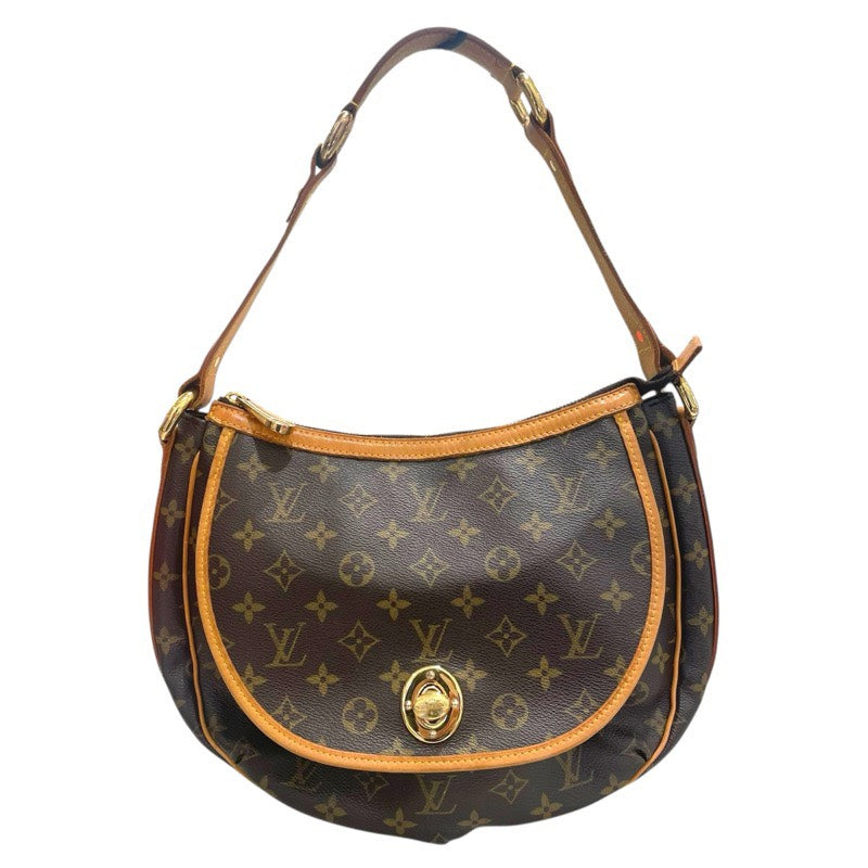 ルイ・ヴィトン LOUIS VUITTON トゥラムPM M40076 ブラウン モノグラム レディース ショルダーバッグ