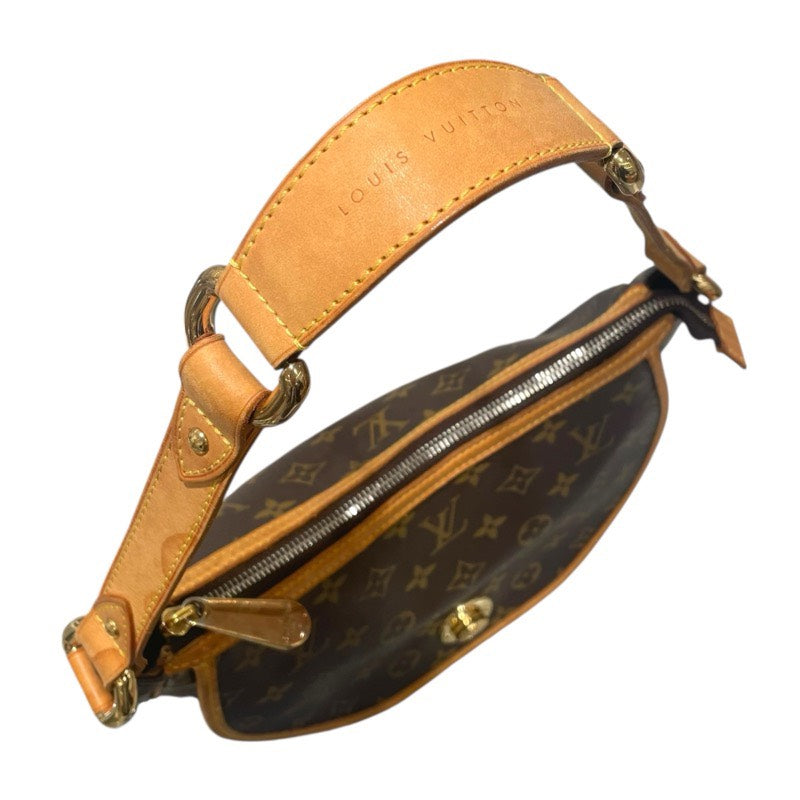 ルイ・ヴィトン LOUIS VUITTON トゥラムPM M40076 ブラウン モノグラム レディース ショルダーバッグ