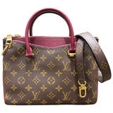 ルイ・ヴィトン LOUIS VUITTON パラスBB M41825 ブラウン モノグラム レディース ショルダーバッグ