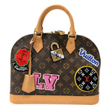 ルイ・ヴィトン LOUIS VUITTON アルマPM パッチーズ M43990 モノグラム モノグラムキャンバス×レザー レディース ハンドバッグ
