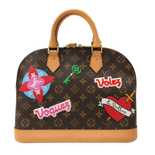 ルイ・ヴィトン LOUIS VUITTON アルマPM パッチーズ M43990 モノグラム モノグラムキャンバス×レザー レディース ハンドバッグ