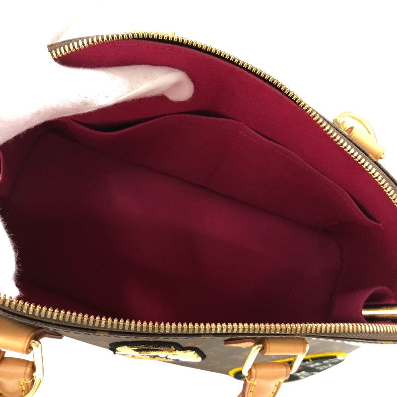 ルイ・ヴィトン LOUIS VUITTON アルマPM パッチーズ M43990 モノグラム モノグラムキャンバス×レザー レディース ハンドバッグ