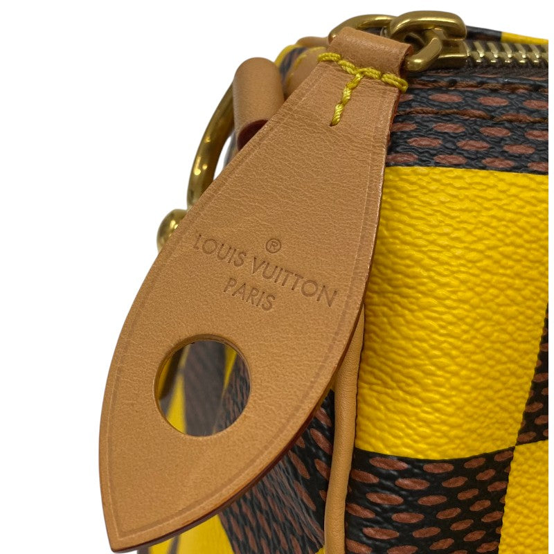 ルイ・ヴィトン LOUIS VUITTON スピーディ・バンドリエール25 N40584 イエロー ダミエ・ポップ レディース ボストンバッグ